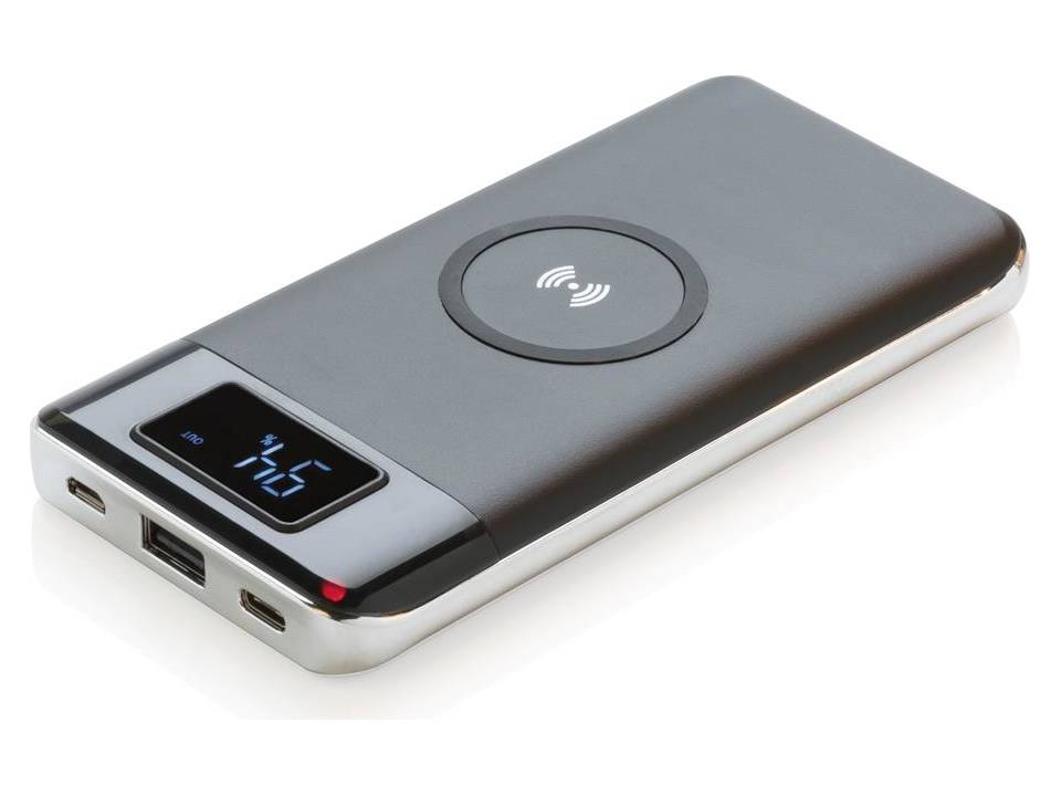 Draadloze oplader voor smartphones met powerbank - 10.000 mAh 1