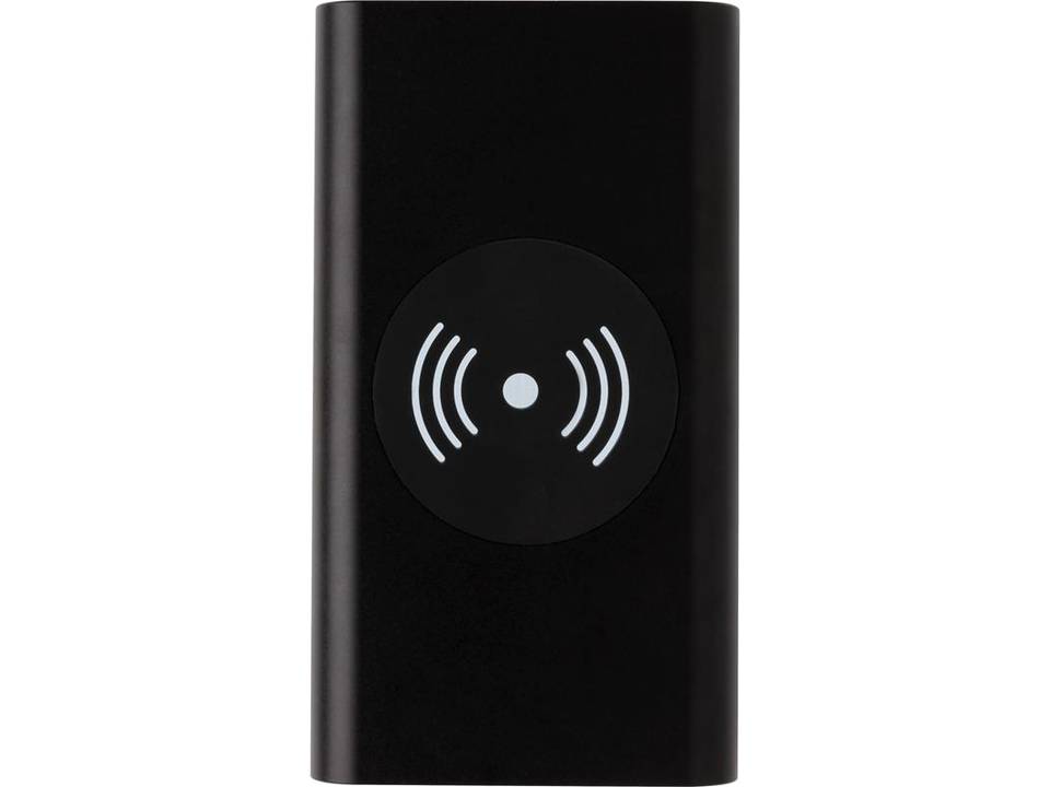 Aluminium 5W draadloze powerbank - 10.000 mAh 1