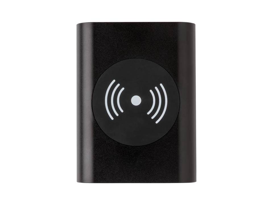 Aluminium 5W draadloze zakformaat powerbank - 5.000 mAh 1