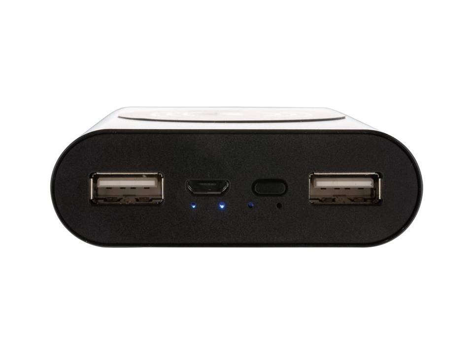 Aluminium 5W draadloze zakformaat powerbank - 5.000 mAh 3