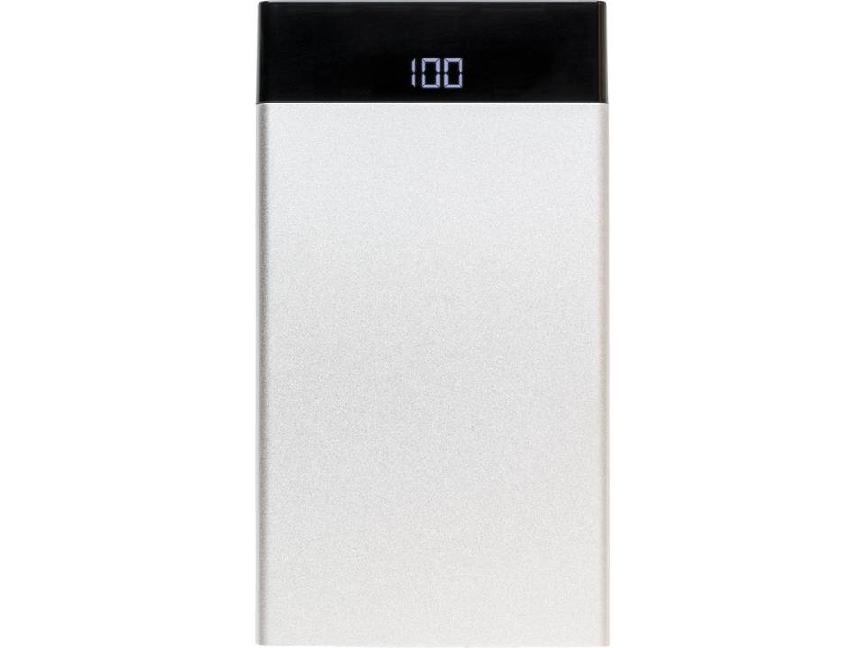 Platte powerbank met digitaal scherm - 6000 mAh 2