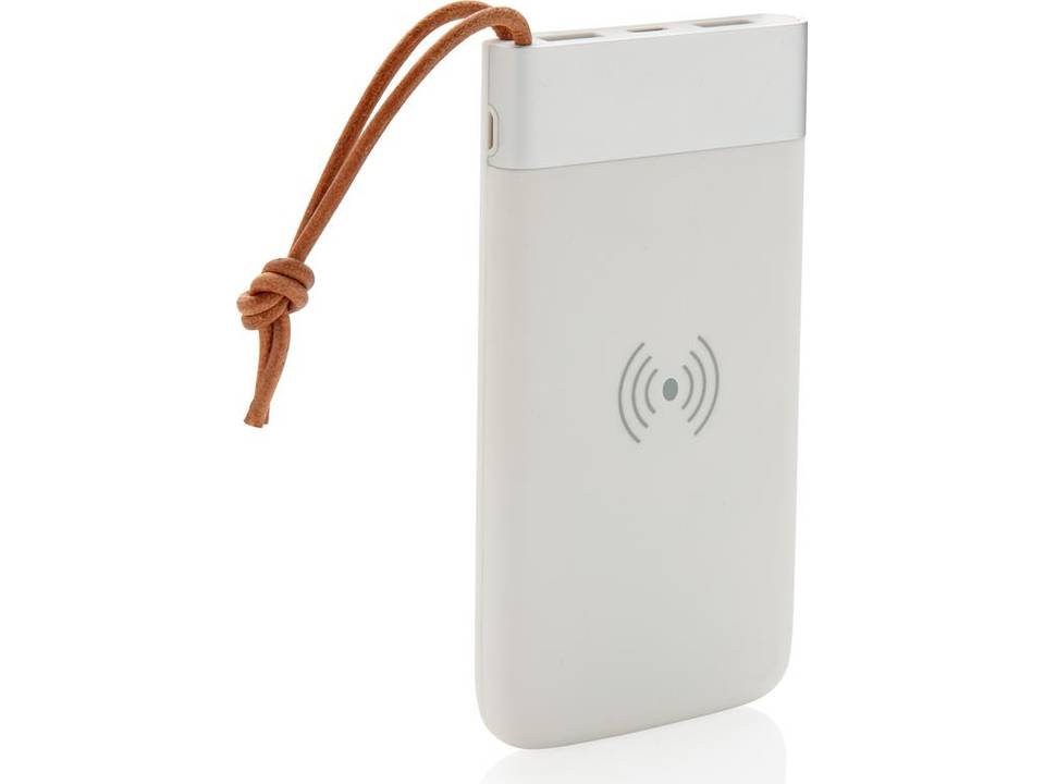 Aria powerbank met draadloos laden - 8.000 mAh 5