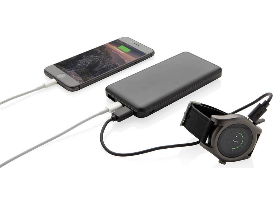 High density zakformaat powerbank - 10.000 mAh 4