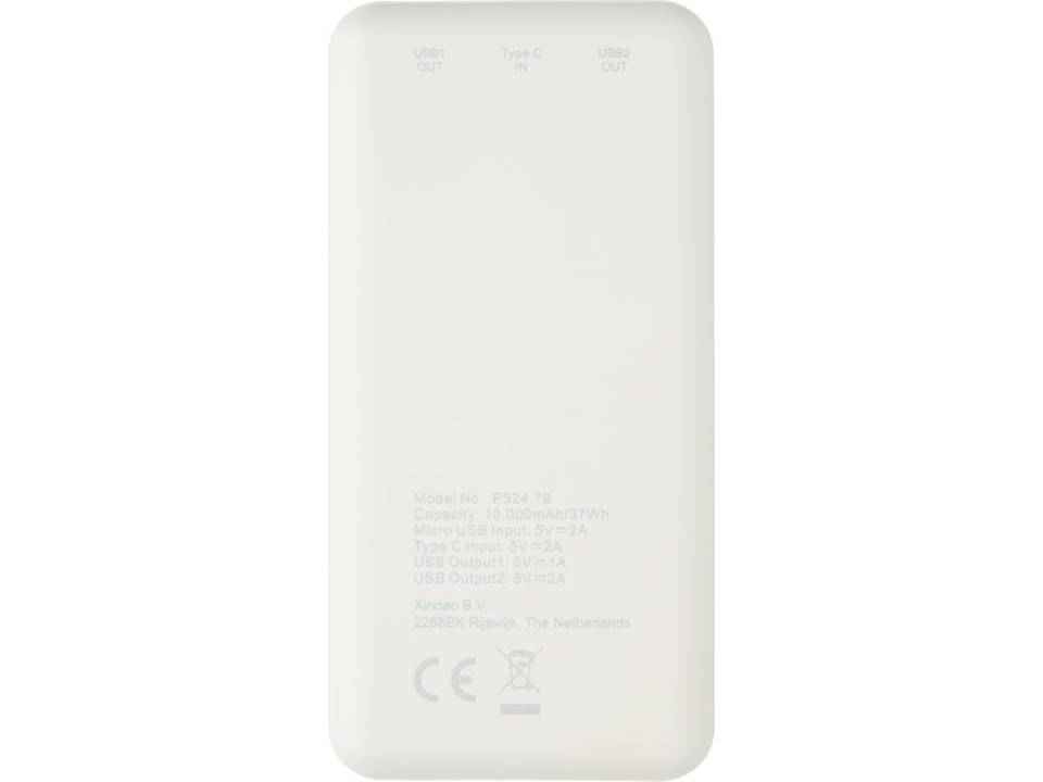 High density zakformaat powerbank - 10.000 mAh 12