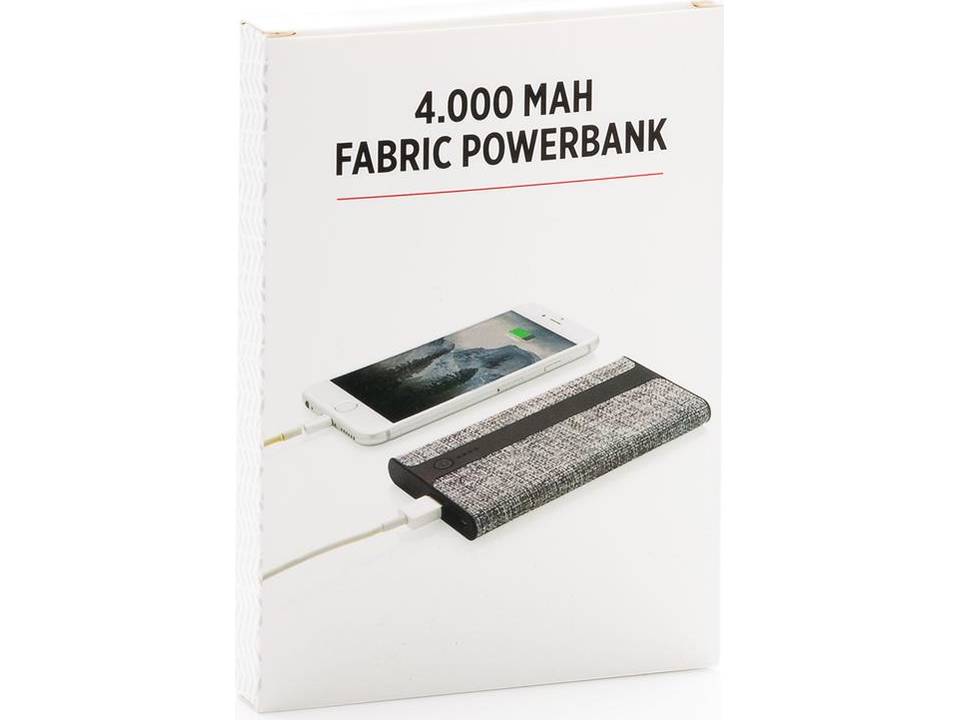 Fashionable powerbank - 4000mAh 1