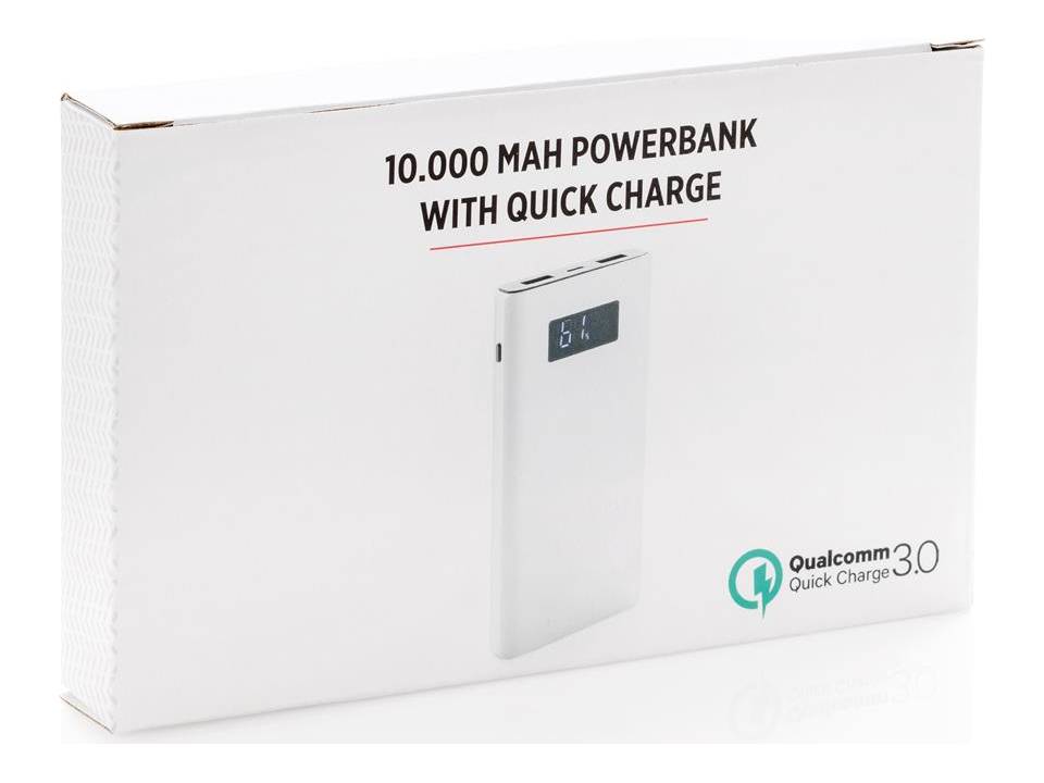 Quick charge Powerbank - 10.000 mAh 7