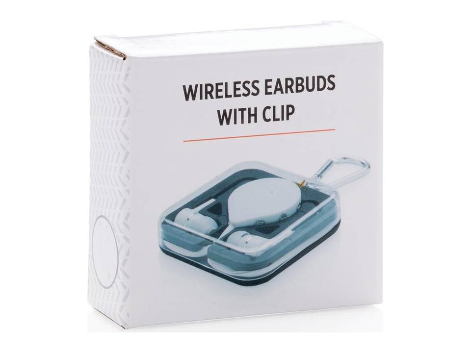 Draadloze oortjes met clips 8