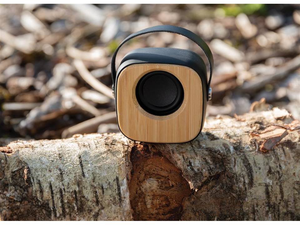 Bamboe draadloze fashion speaker - 3W 6