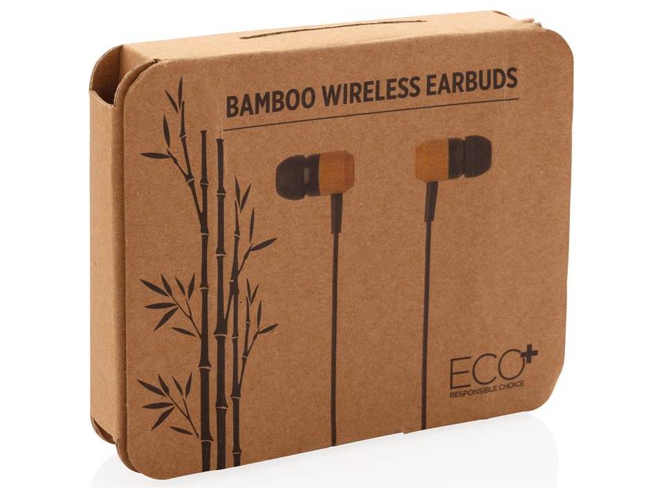 Bamboe draadloze oordoppen 5