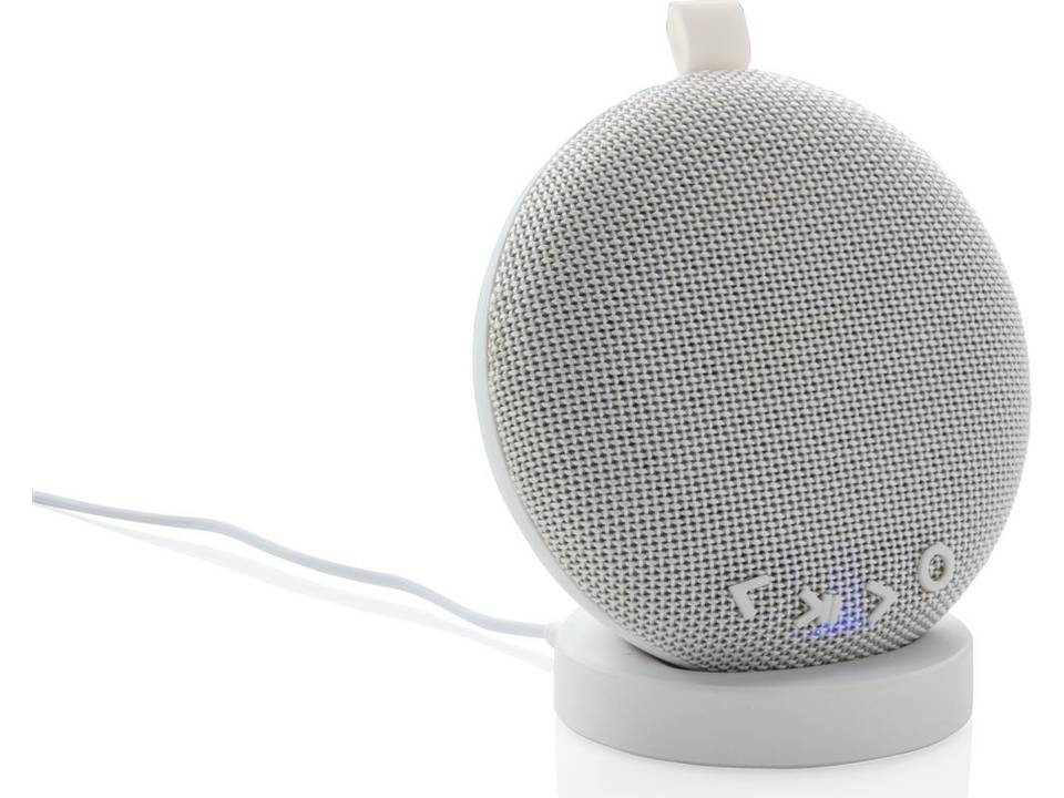 levend Voorkomen Noodlottig Draadloze oplaadbare speaker met oplaadstation en USB - Pasco Gifts