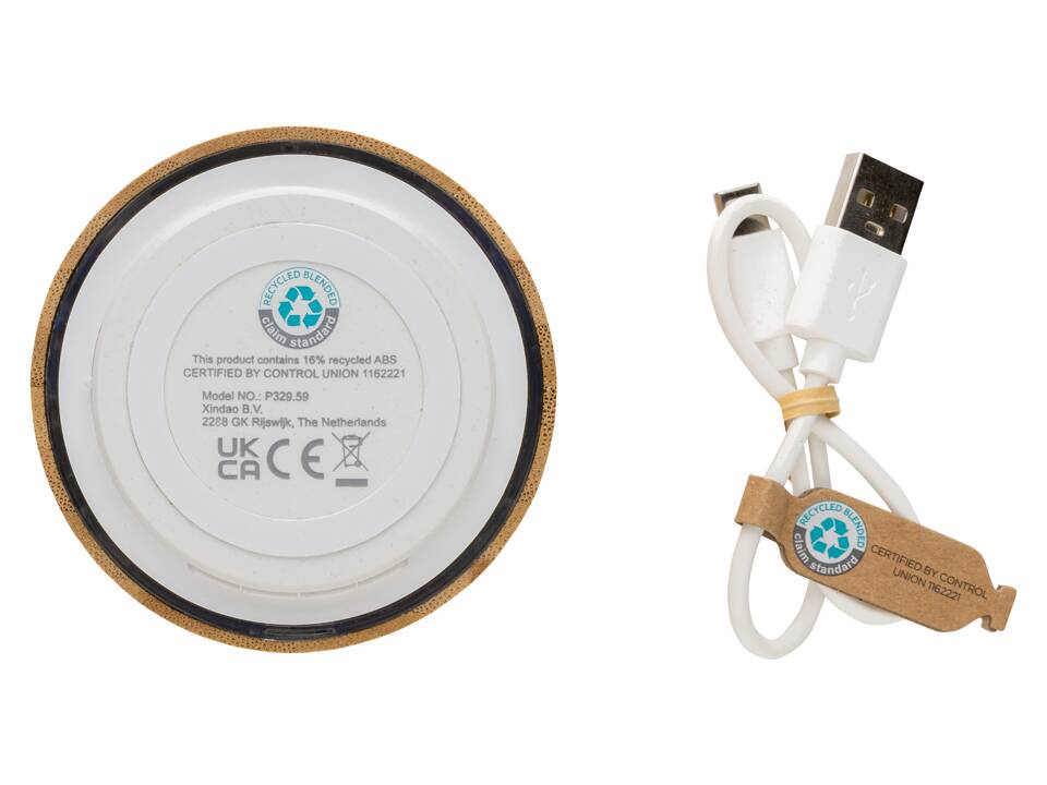 FSC® bamboe en RCS 3W draadloze luidspreker 13