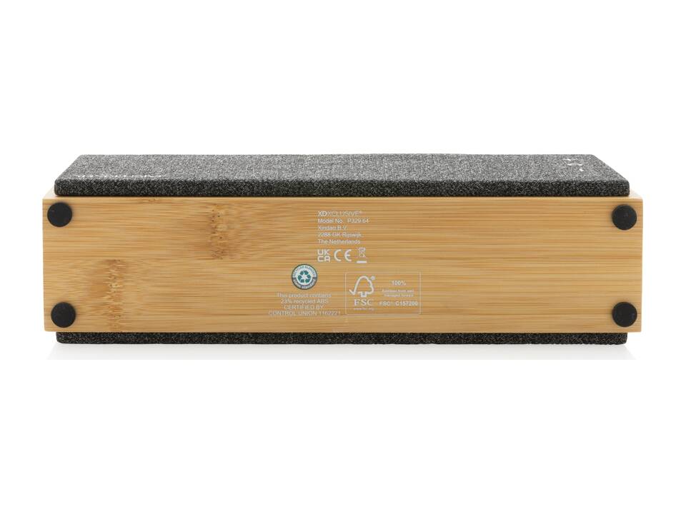 Wynn 10W FSC® bamboe draadloze luidspreker 5