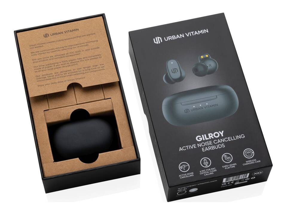 Urban Vitamin Gilroy hybride ANC- en ENC-oordopjes 25