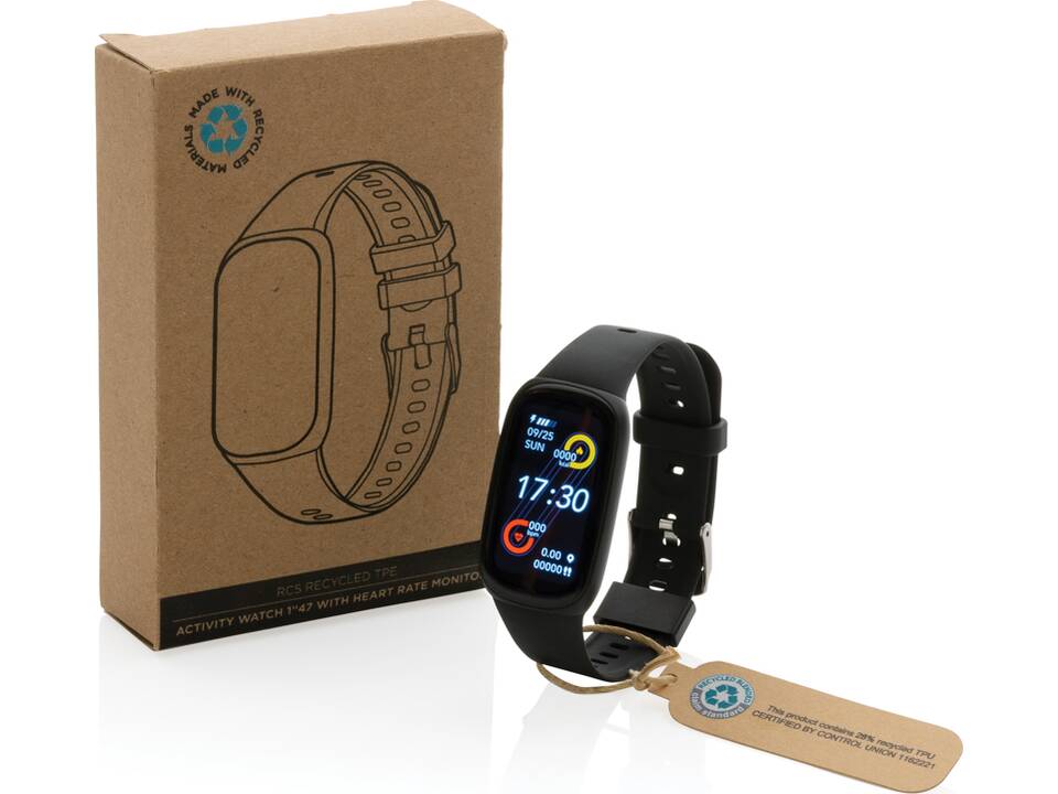 RCS gerecycled TPU activiteitenhorloge met HR-monitor 15