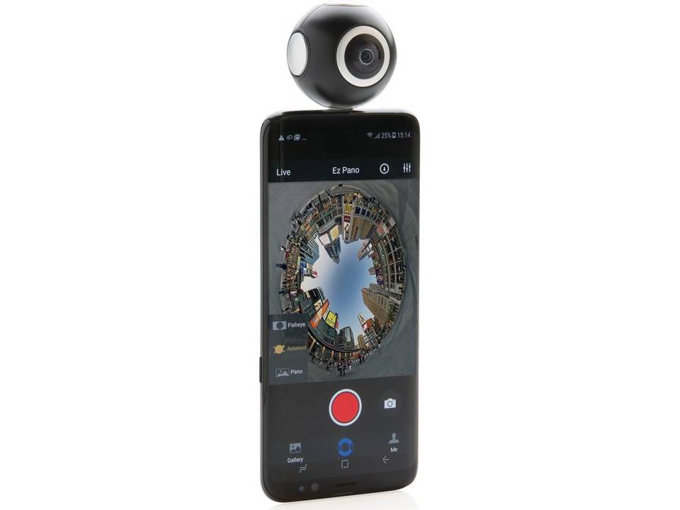 Dual lens 360 graden camera 4