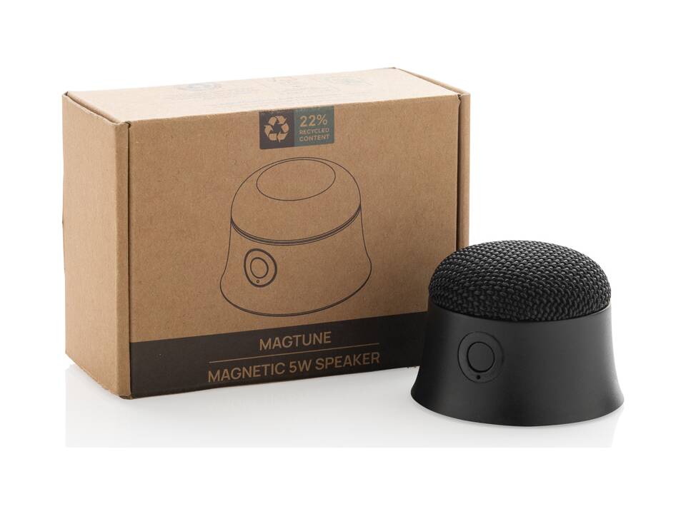 Magtune RCS gerecyclede plastic magnetische 5W-luidspreker 8