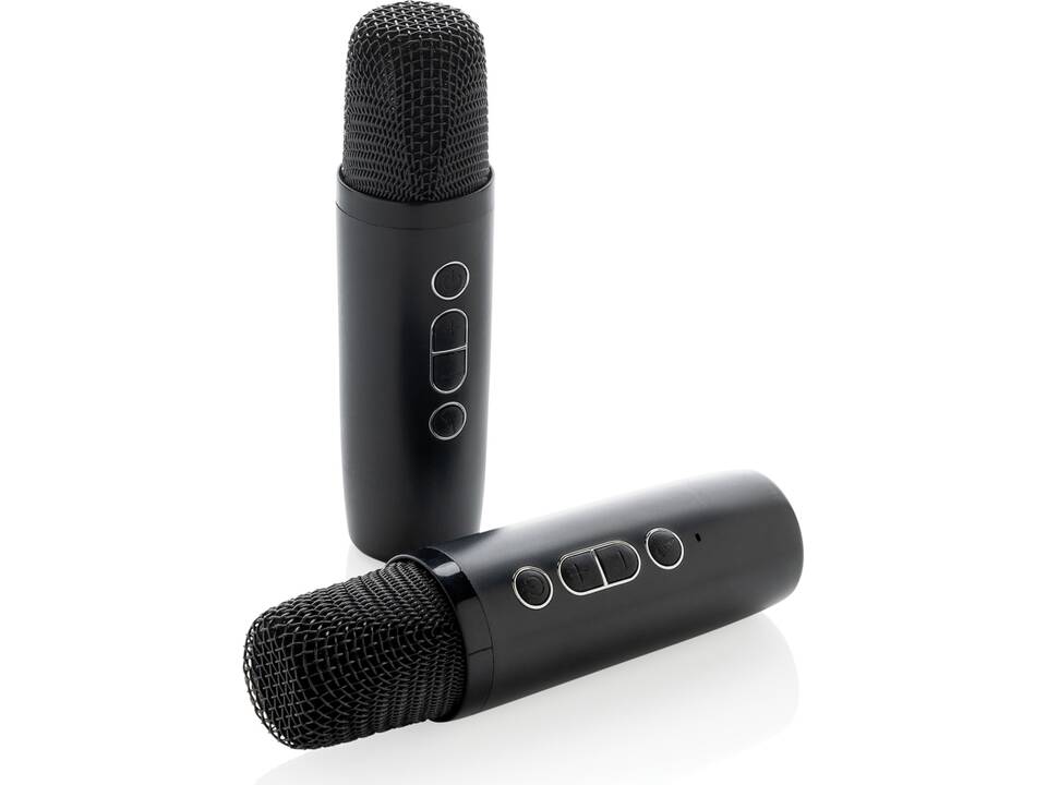 Singvibe RCS gerecycled plastic karaokeset met 2 microfoons 3