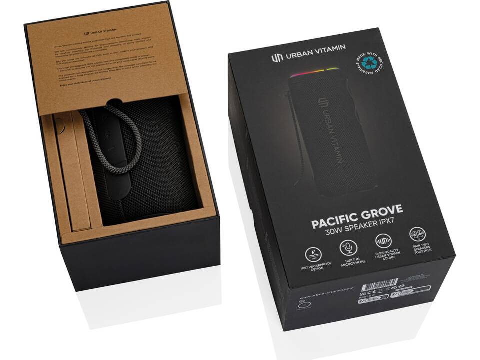 Urban Vitamin Pacific Grove RCS rplastic 30W speaker IPX7 15