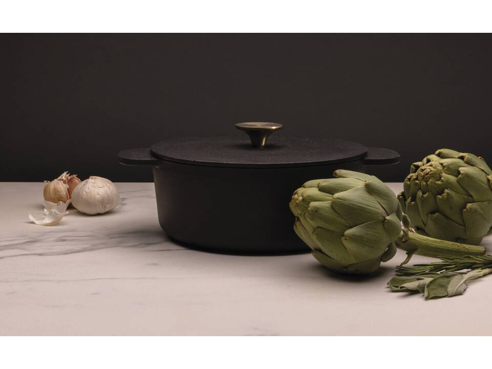 Ukiyo gietijzeren pan medium 8