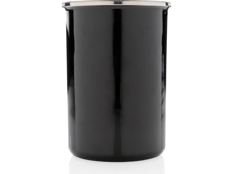 Vintage geëmailleerde mok XL - 680 ml 1