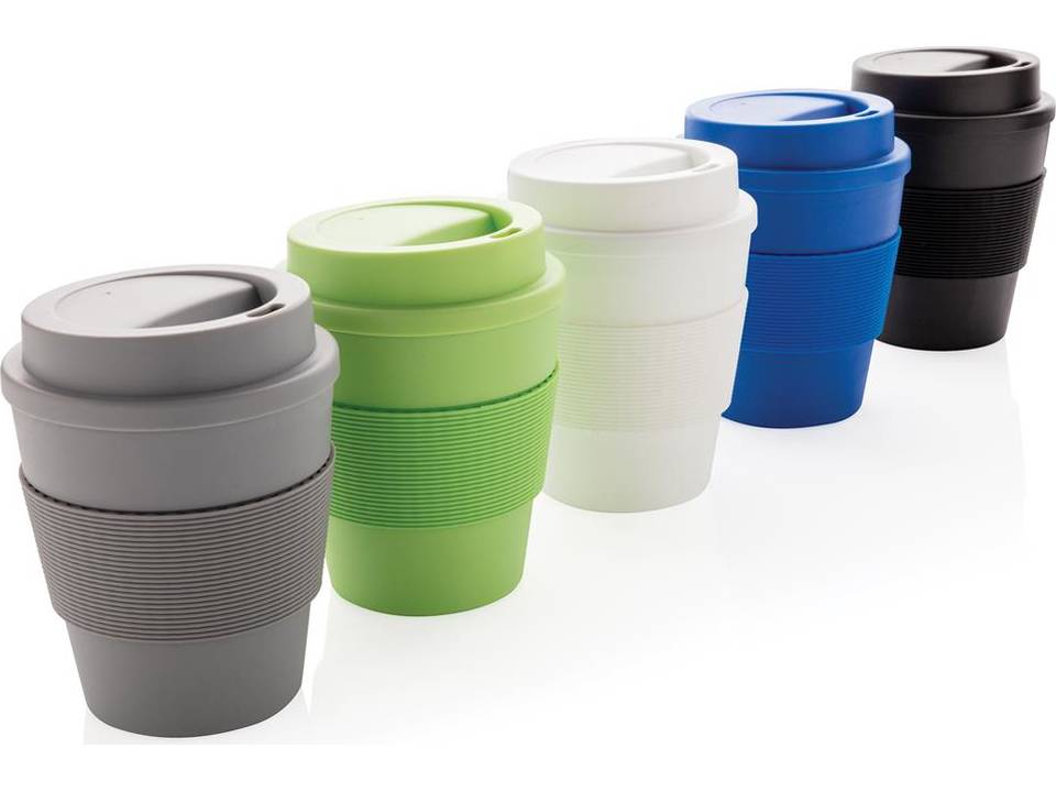Herbruikbare koffiebeker met schroefdop - 350ml 4
