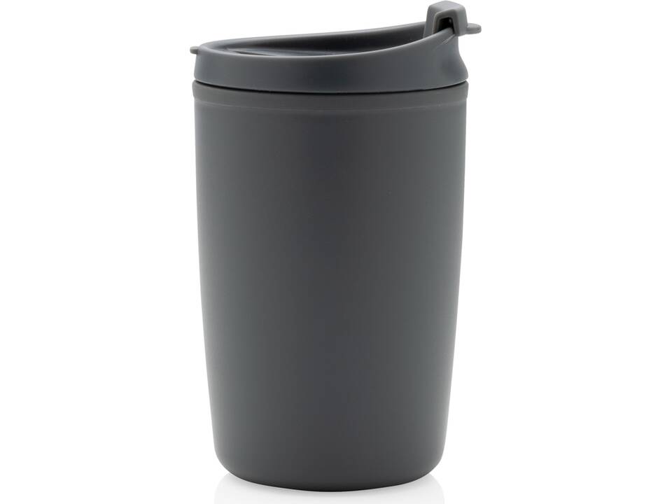 GRS gerecycled beker met klepdeksel - 300 ml 11