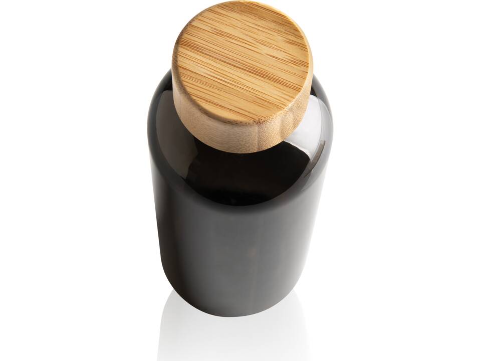 GRS RPET fles met FSC bamboe dop - 660 ml 12