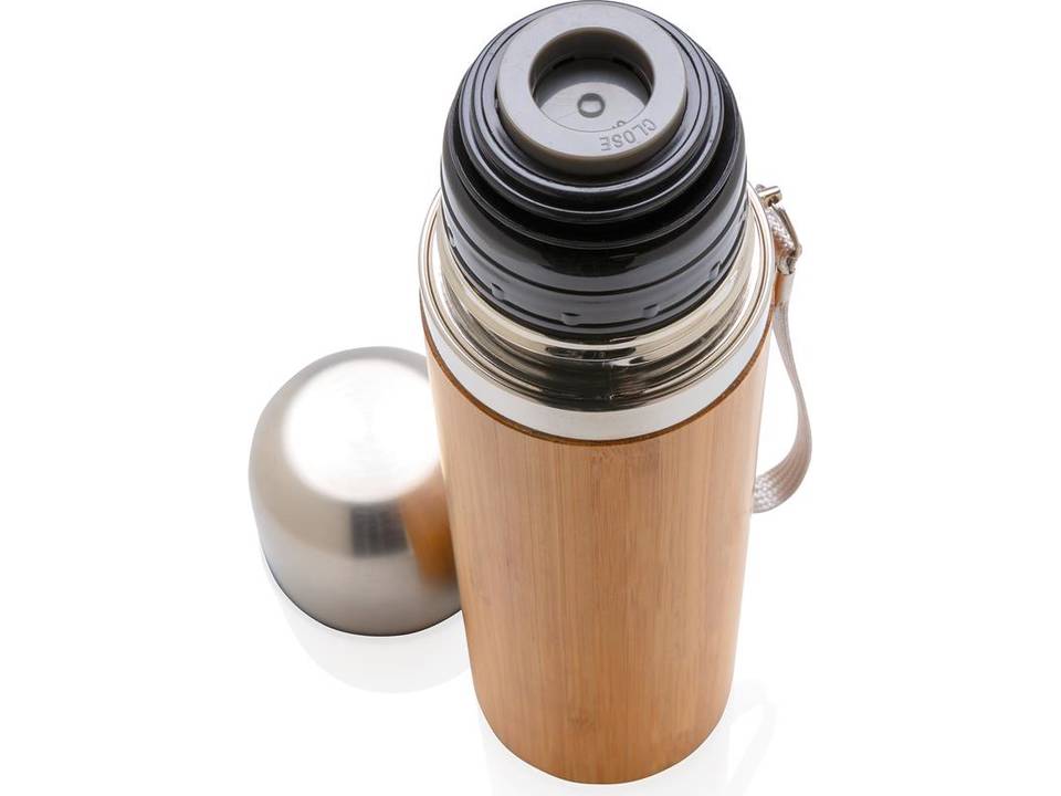 Bamboe vacuüm reisfles - 450 ml 11