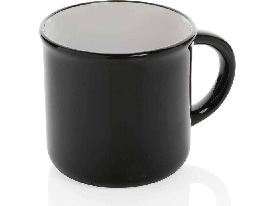 Vintage keramische mok - 280 ml 1