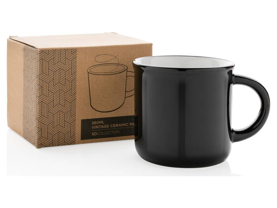 Vintage keramische mok - 280 ml 6