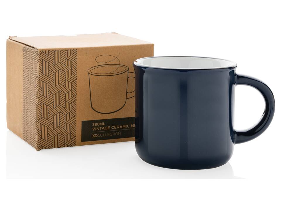 Vintage keramische mok - 280 ml 35