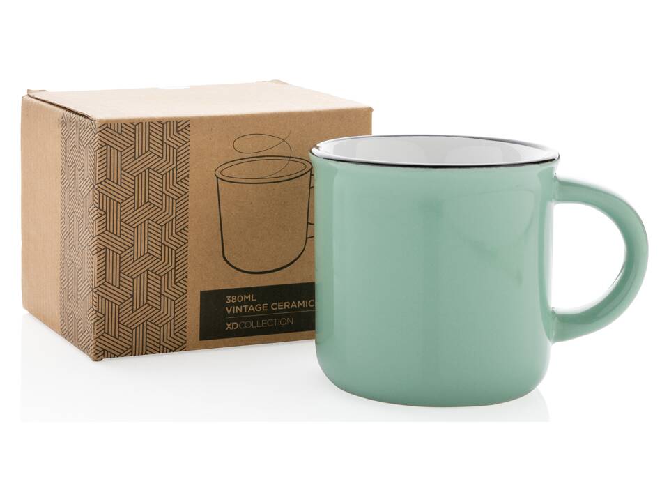 Vintage keramische mok - 280 ml 42