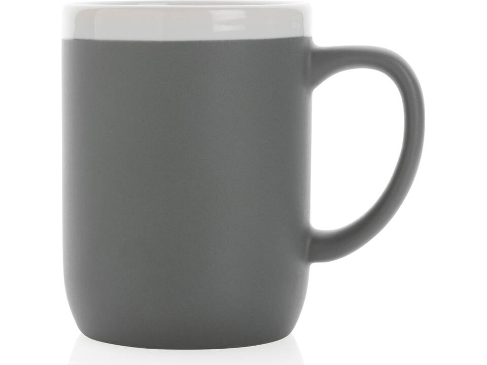 Keramische mok met witte rand - 300 ml 9
