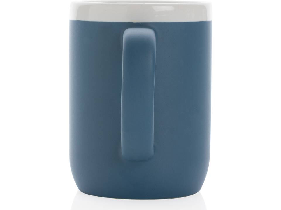 Keramische mok met witte rand - 300 ml 16
