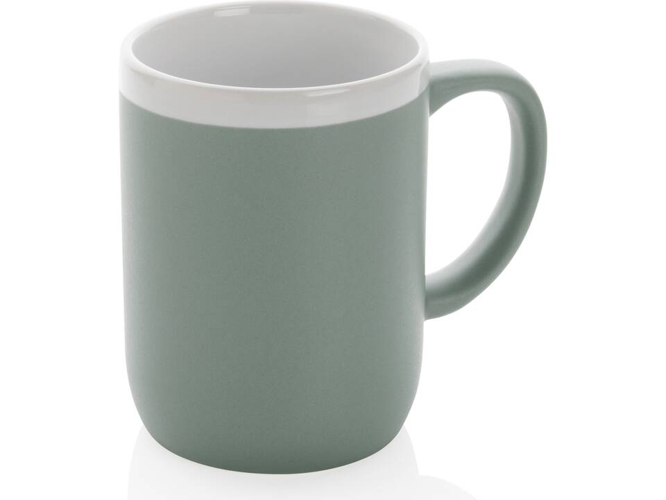 Keramische mok met witte rand - 300 ml 20