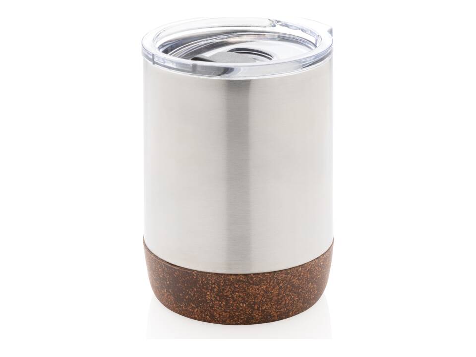 RCS gerecycled roestvrijstalen koffiebeker met kurk - 180 ml 1