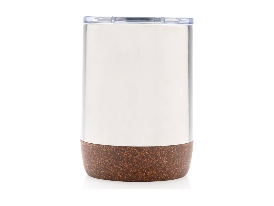 RCS gerecycled roestvrijstalen koffiebeker met kurk - 180 ml 2