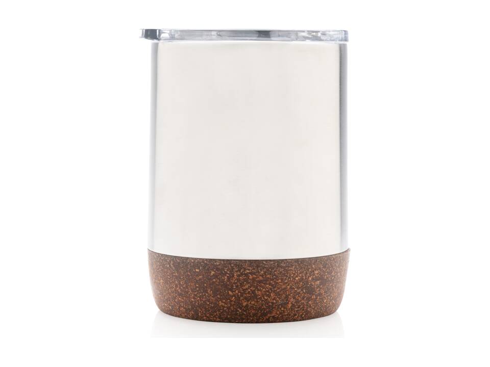 RCS gerecycled roestvrijstalen koffiebeker met kurk - 180 ml 3