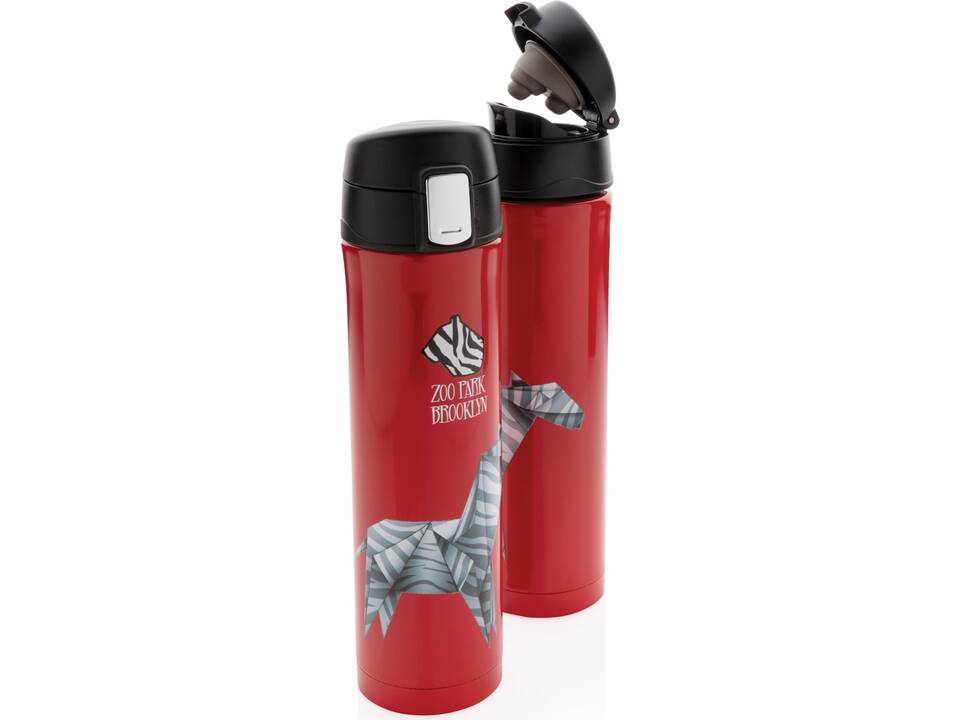 RCS gerecycled roestvrijstalen easy lock thermosfles - 450 ml 55