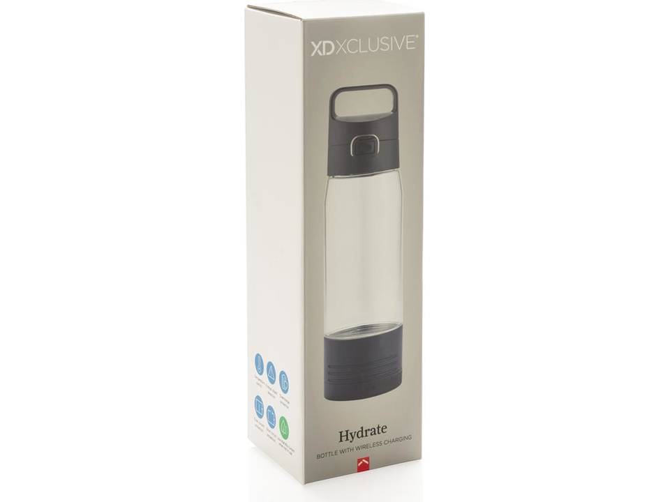 Hydrate lekvrije fles met draadloze oplader - 600 ml 8