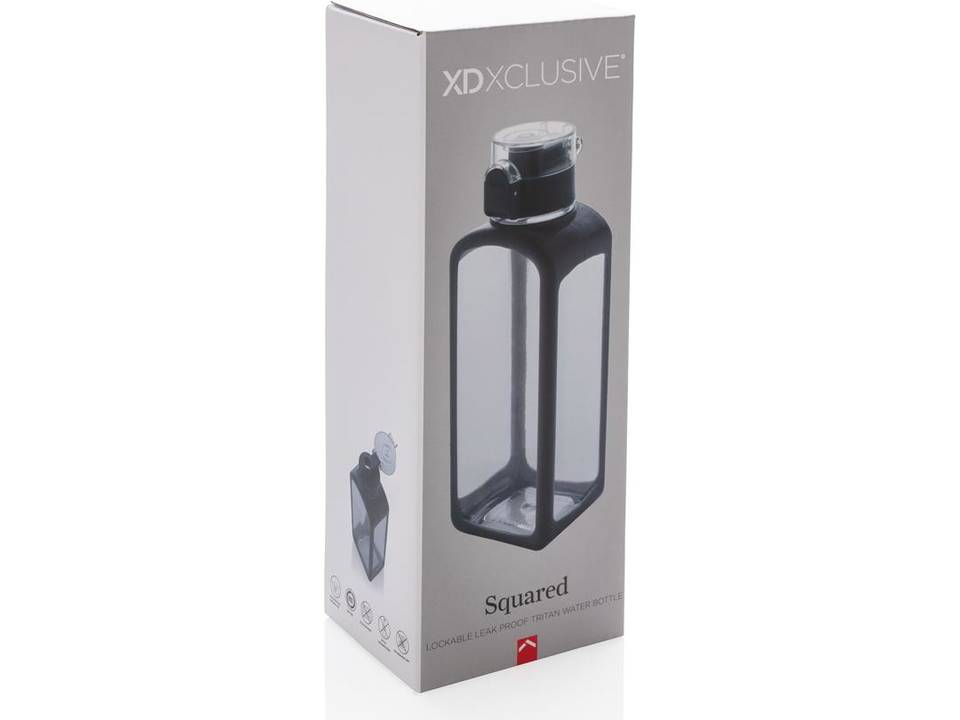 Squared lekvrije waterfles - 600 ml 15