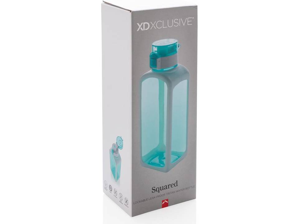 Squared lekvrije waterfles - 600 ml 9