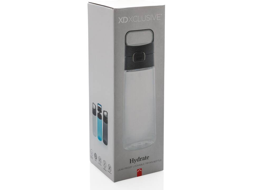 Hydrate afsluitbare lekvrije tritan waterfles - 600 ml 10