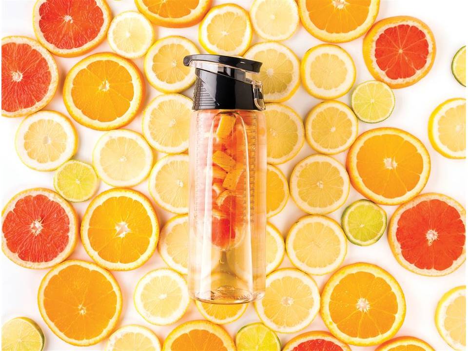 Afsluitbare waterfles met infuser - 700 ml 3