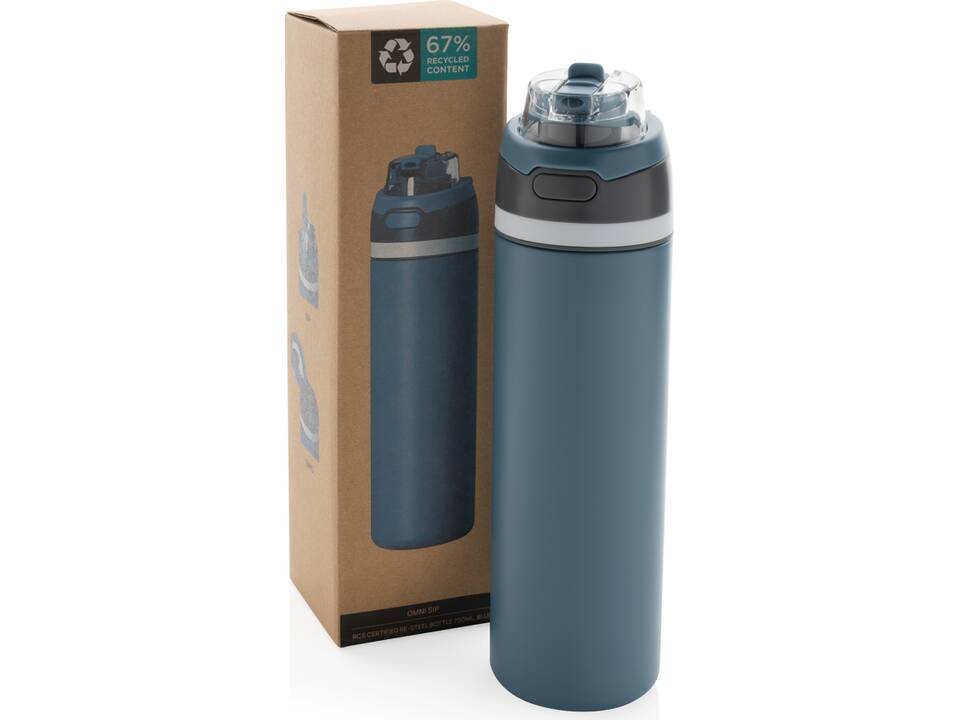 Omni Sip RCS Recycled RVS waterfles 700ML 49
