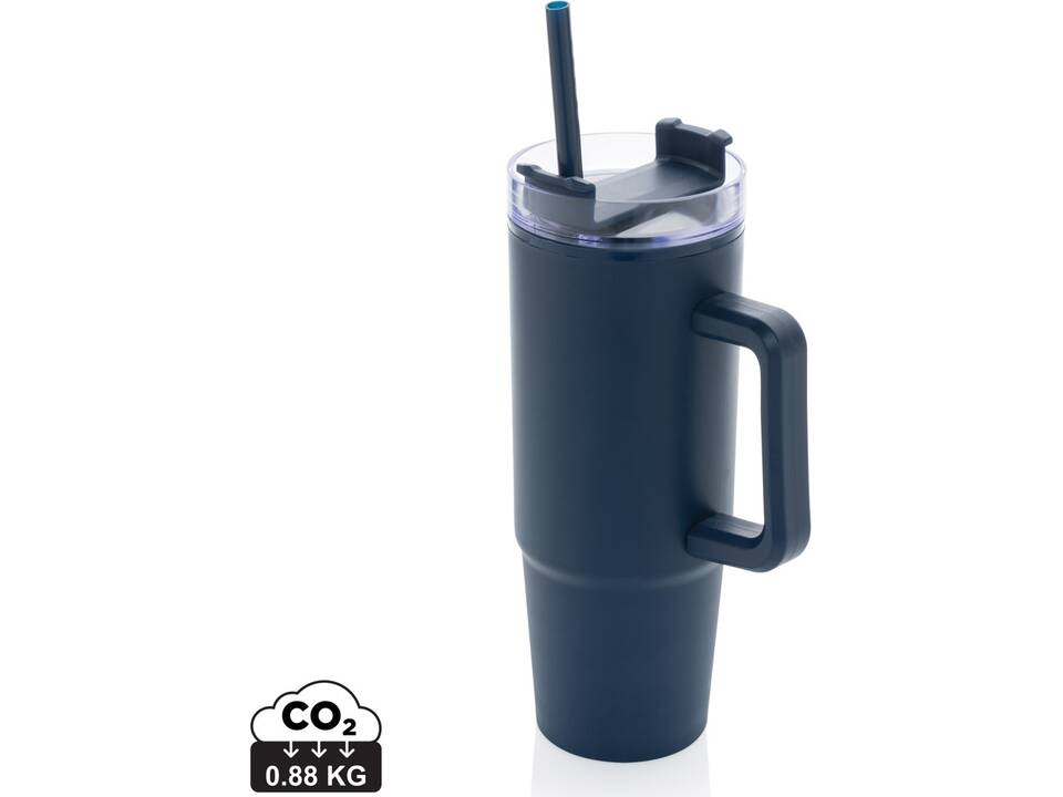 Tana RCS gerecyclede plastic tumbler met handvat 900 ml 1