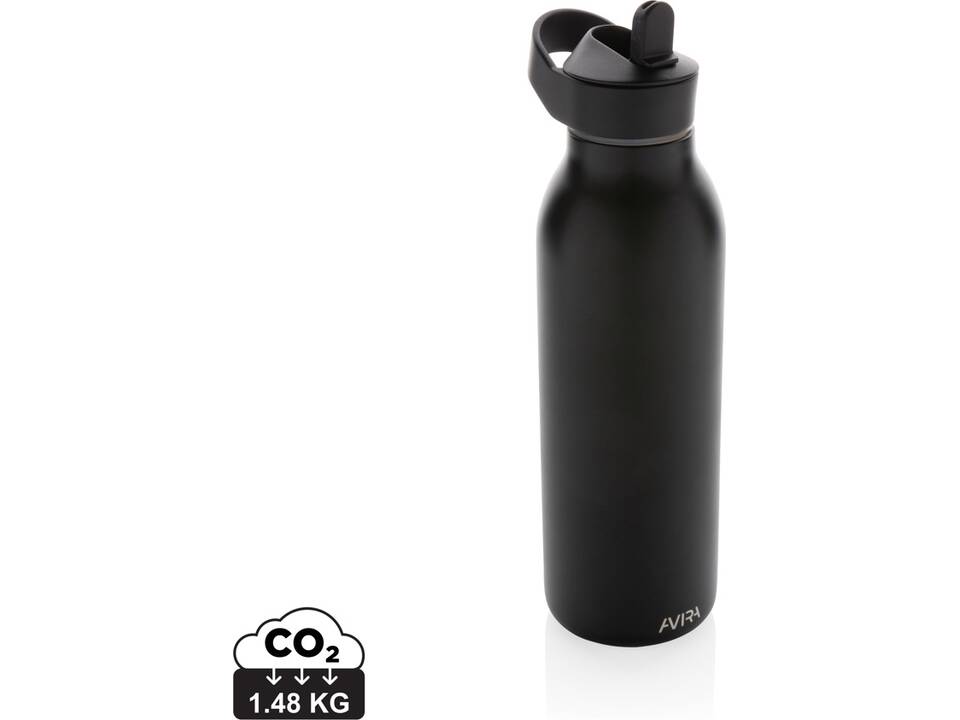Avira Ara RCS recycled staal fliptop water fles 500ML 10