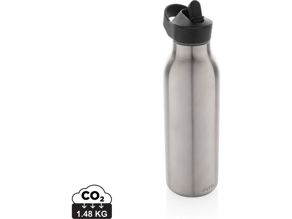 Avira Ara RCS recycled staal fliptop water fles 500ML 20