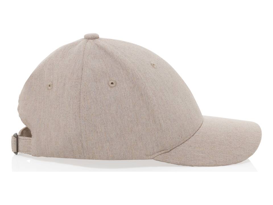 Milo AWARE™ recycled heather 6 paneel cap 4