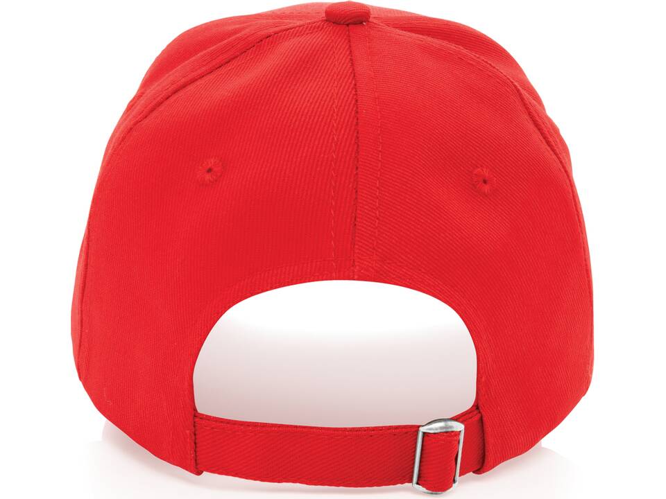 Impact 5 panel 280gr recycled katoenen cap met AWARE™ tracer 69